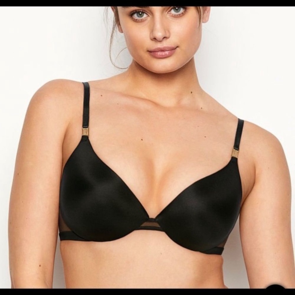 Victoria’s Secret Uplift Plunge bra black 32DD